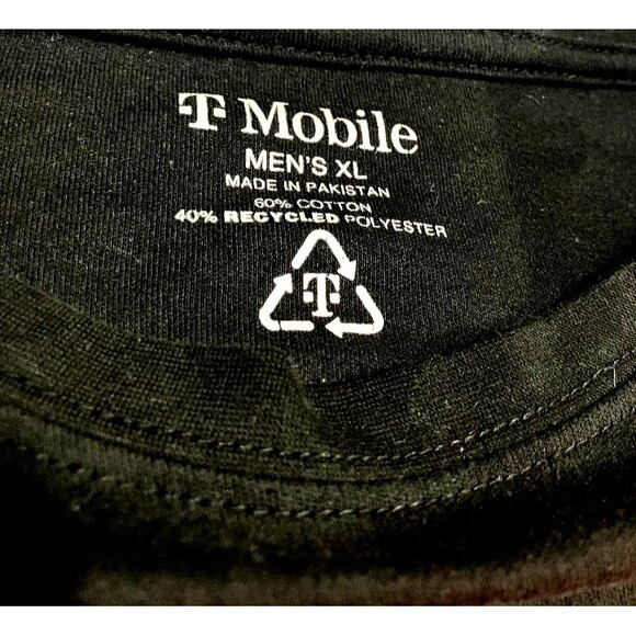 T-Mobile Employee Unisex Black T-shirt XL Store Employee Cell Phone Company - Picture 3 of 5